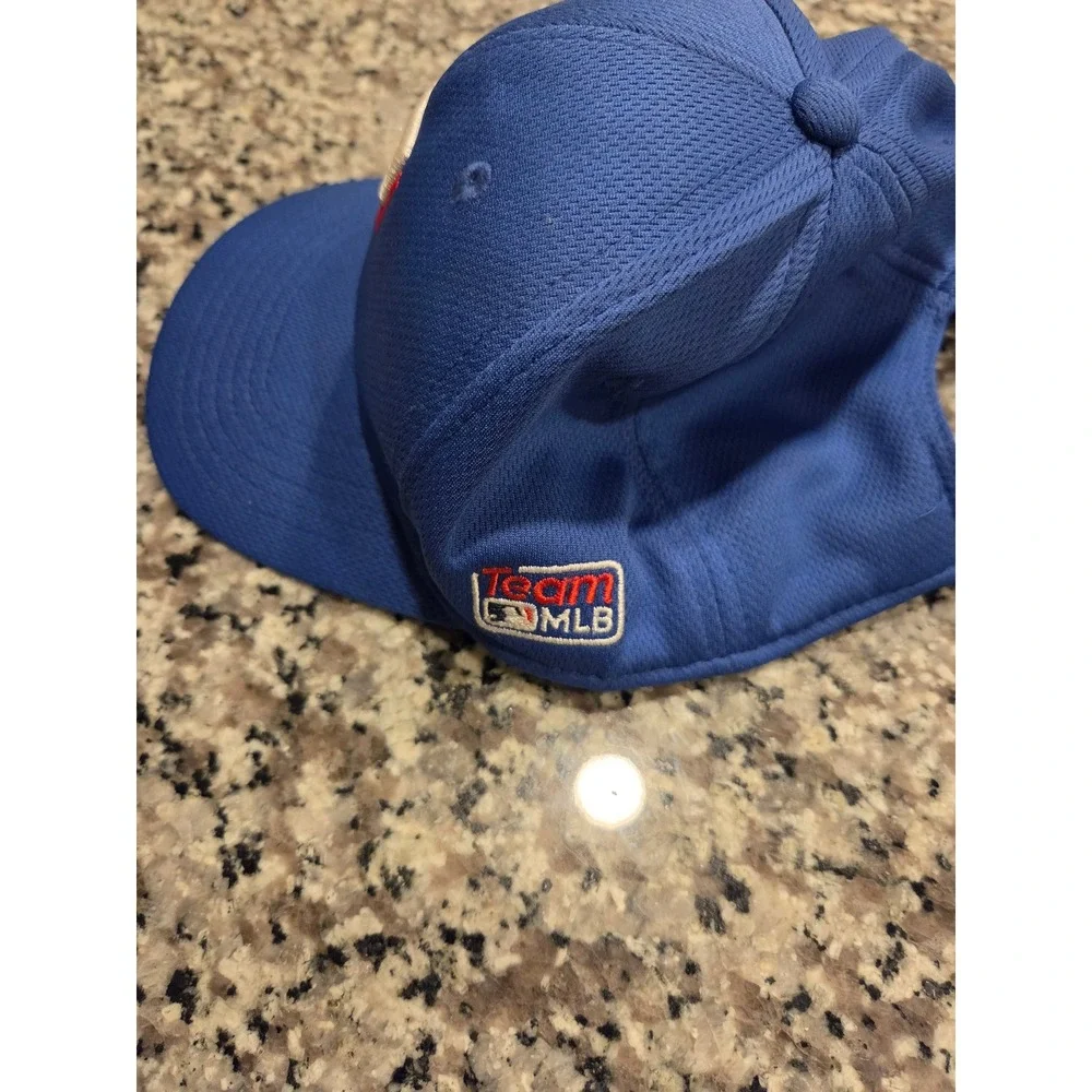 OC Sports Texas Rangers Baseball Cap Youth Blue MLB Embroidered Hat